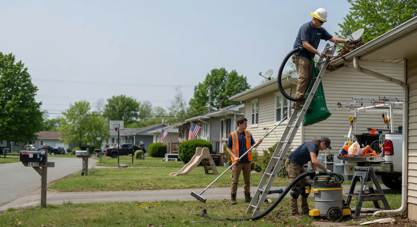 Gutter Installation in Kilbourne, IL near me